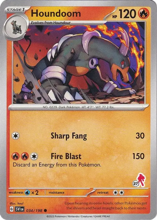 Houndoom - Armarouge 27 card art