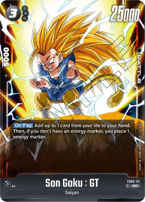 Son Goku : GT card art