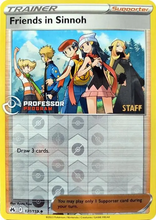 Friends in Sinnoh - 131/159 (2023) [Staff] card art