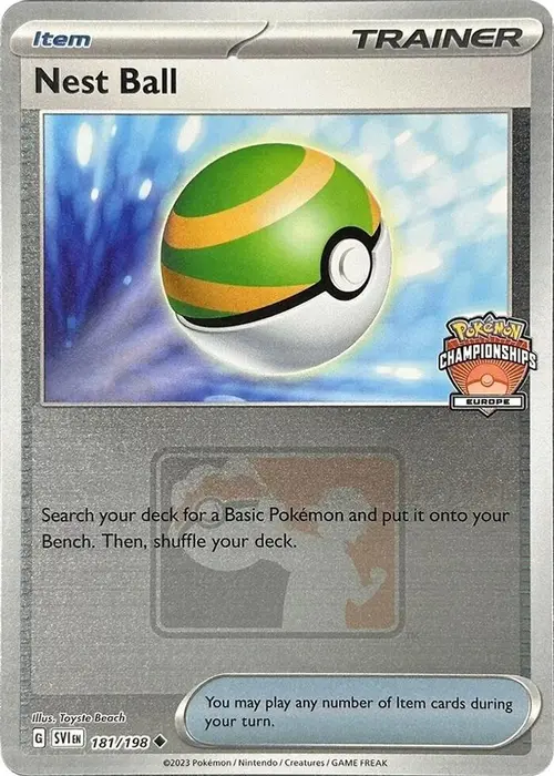 Nest Ball - 181/198 (Europe Championships) card art