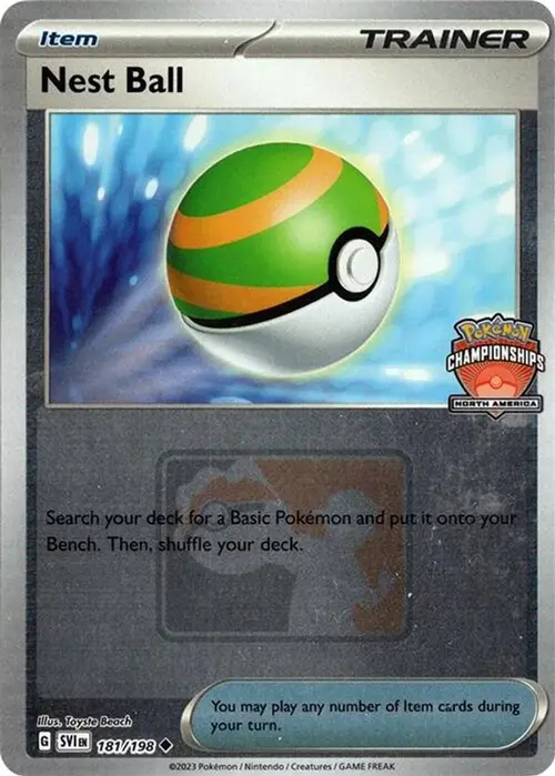 Nest Ball - 181/198 (North America Championships) card art