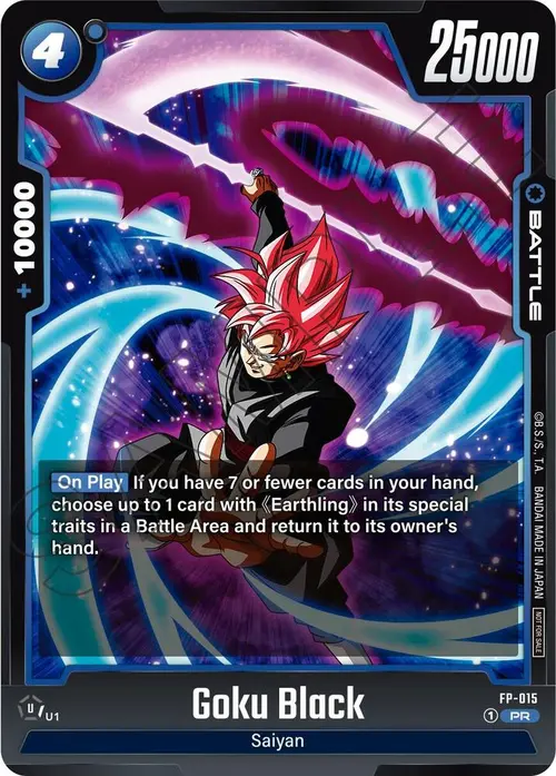 Goku Black card art