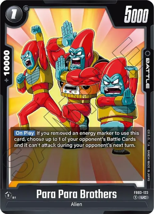 Para Para Brothers card art