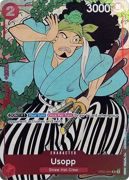Usopp (English Version 1st Anniversary Set) card art