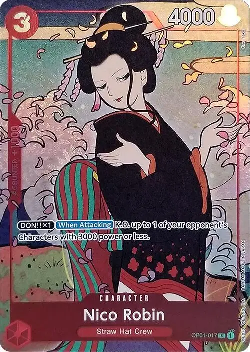 Nico Robin (English Version 1st Anniversary Set) card art