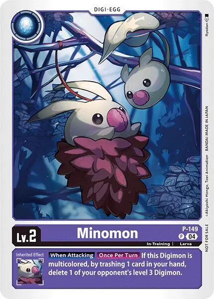 Minomon - P-149 (Store Tournament 2024 Jul. - Sep. Participation Pack) card art