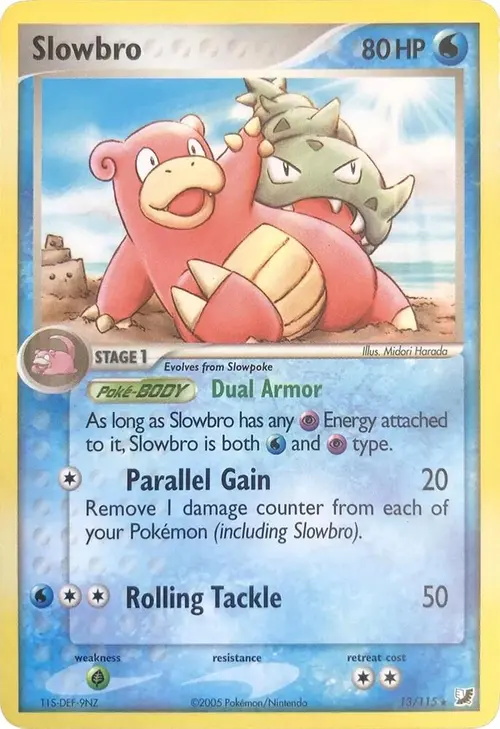 Slowbro card art