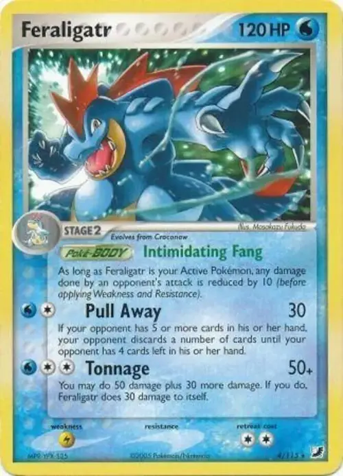 Feraligatr card art