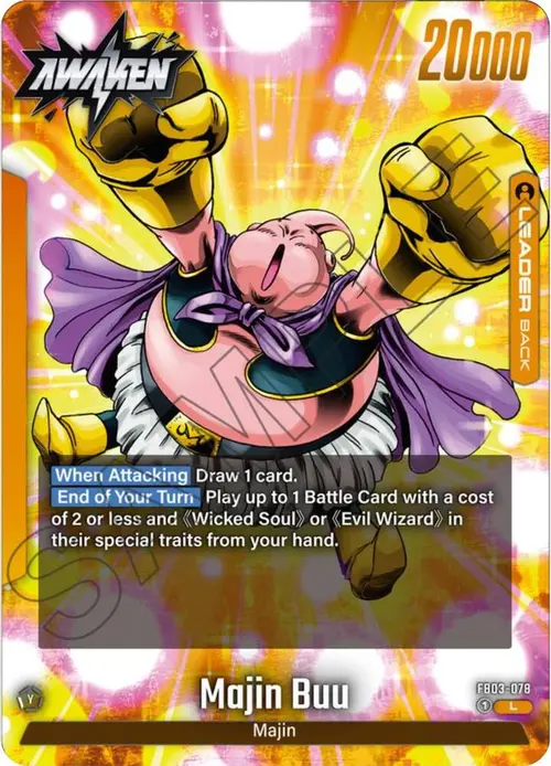 Babidi // Majin Buu card art