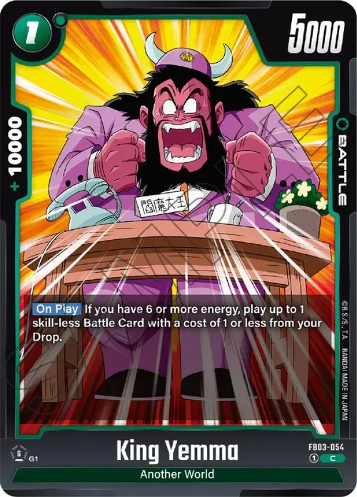 King Yemma card art