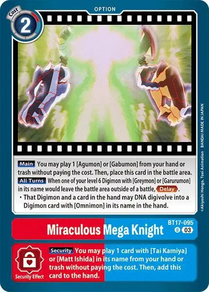 Miraculous Mega Knight card art