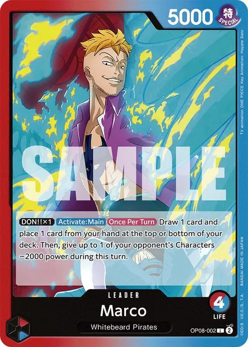 Marco card art