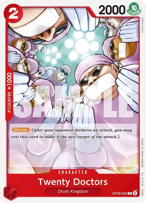 Twenty Doctors card art