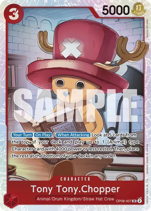 Tony Tony.Chopper (007) card art