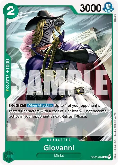 Giovanni card art