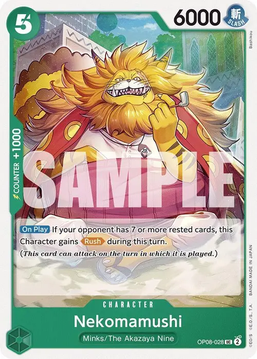 Nekomamushi card art