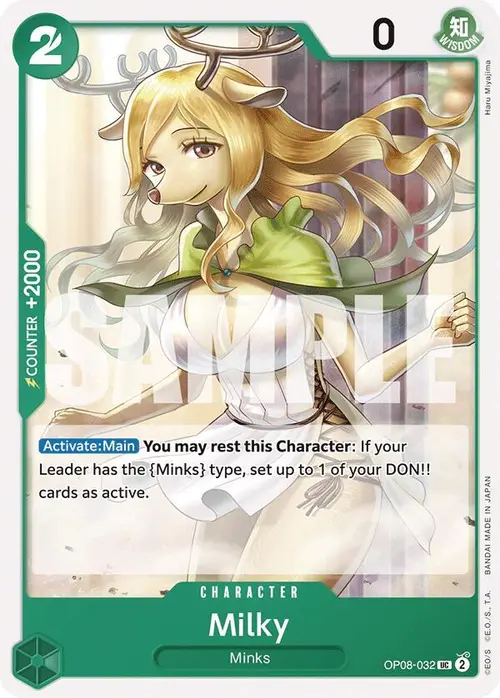 Milky card art