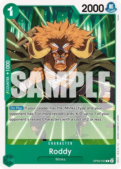 Roddy card art