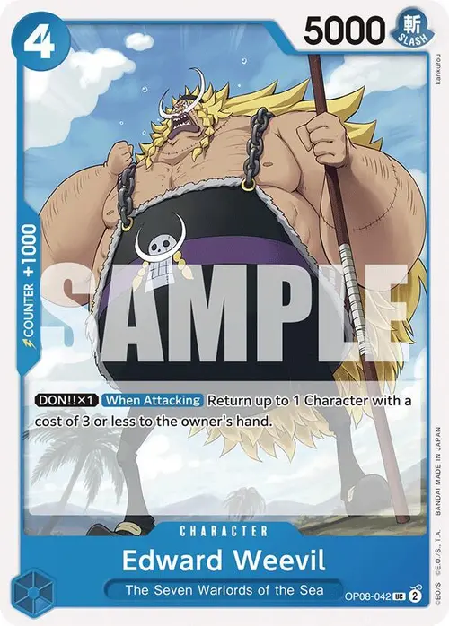 Edward Weevil card art