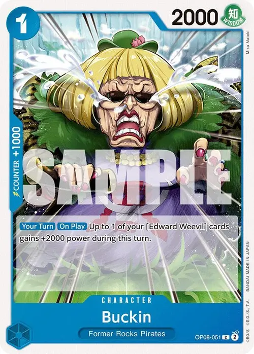 Buckin card art