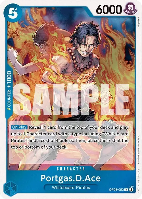 Portgas.D.Ace card art