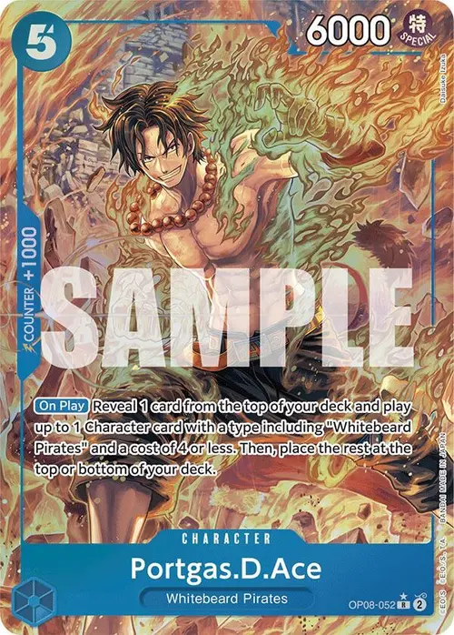 Portgas.D.Ace (Parallel) card art