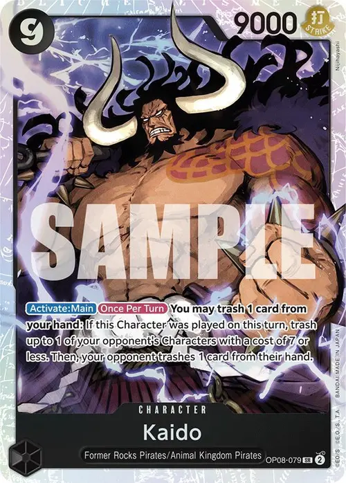 Kaido card art