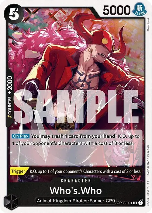 Who's.Who card art