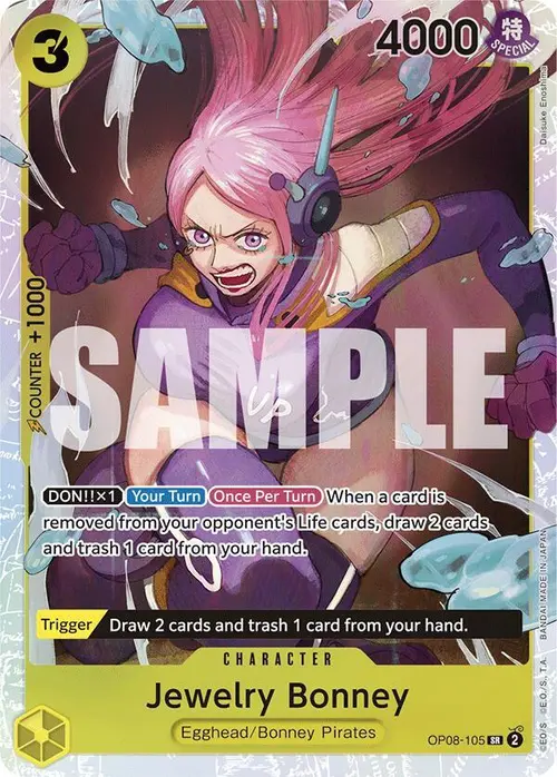 Jewelry Bonney card art