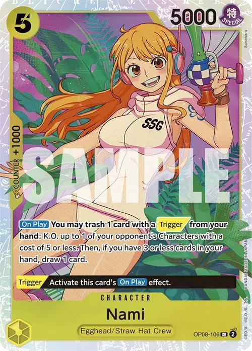 Nami card art