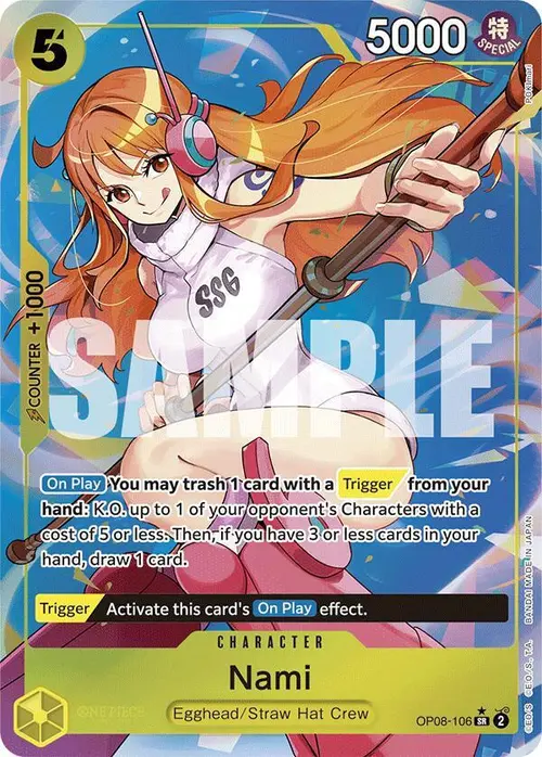 Nami (Parallel) card art
