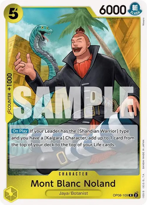 Mont Blanc Noland card art