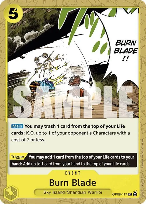 Burn Blade card art
