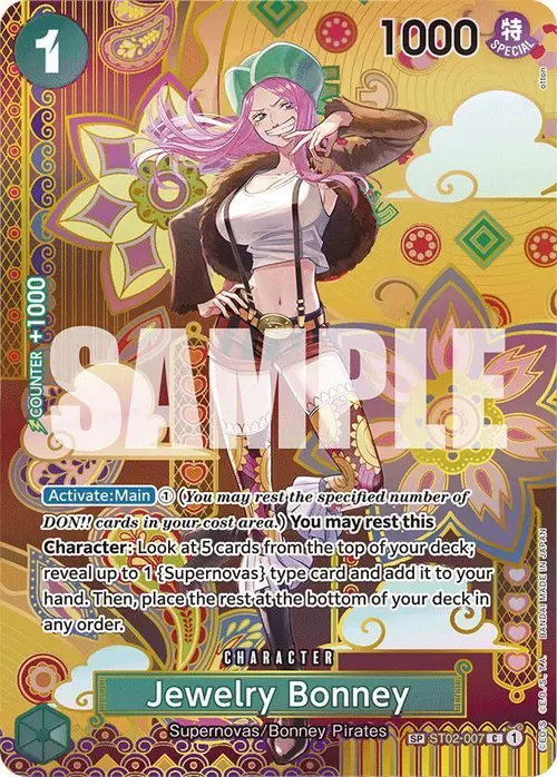 Jewelry Bonney (SP) card art