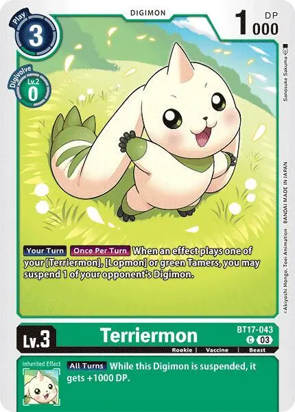 Terriermon card art
