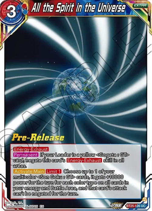 All the Spirit in the Universe card art