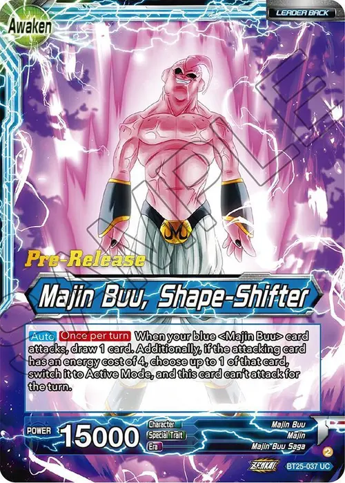 Majin Buu // Majin Buu, Shape-Shifter card art