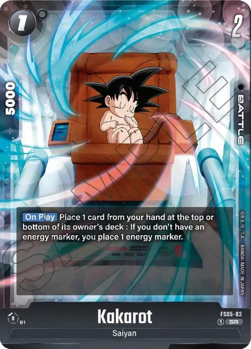 Kakarot card art