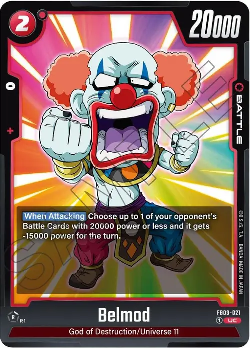 Belmod card art