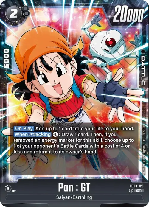 Pan : GT card art