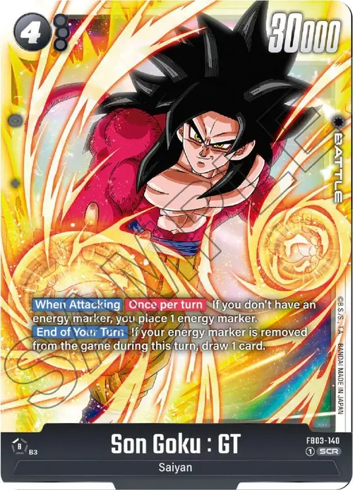 Son Goku : GT card art