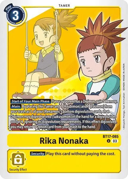 Rika Nonaka card art