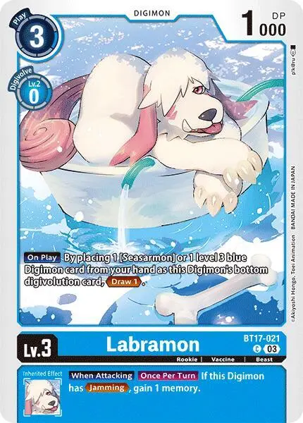 Labramon card art