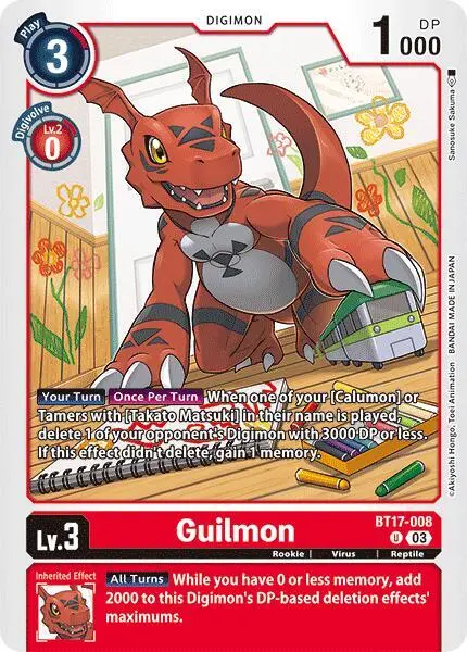 Guilmon card art