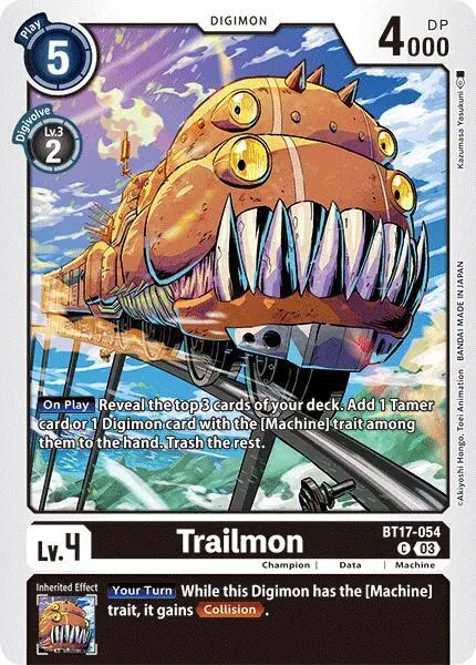Trailmon card art