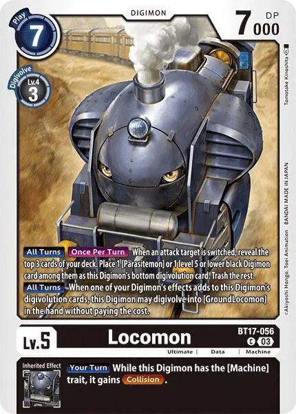 Locomon card art