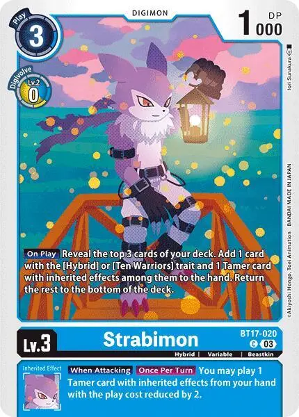 Strabimon card art