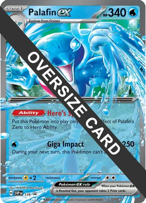 Palafin ex - 126 card art