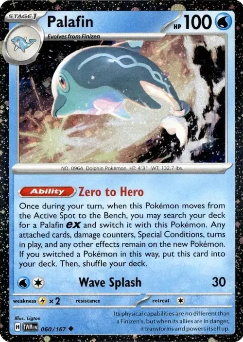 Palafin - 060/167 (Cosmos Holo) card art