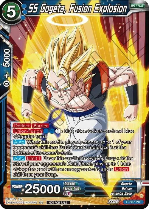 SS Gogeta, Fusion Explosion (Zenkai Series Tournament Pack Vol.8) card art